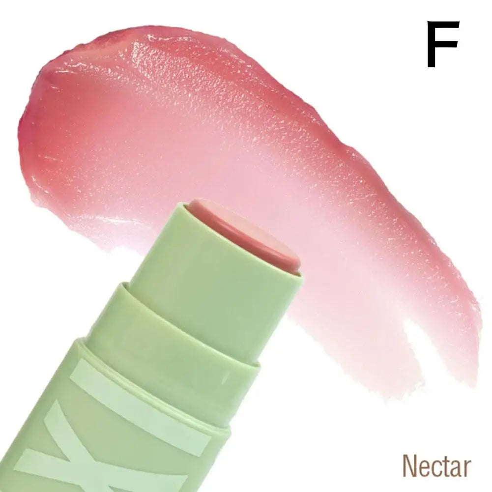 Blush Stick Natural Nude Cream Blush for Cheeks Lips Buildable Solid Blush Formula with Velvet Finish, Easy-Blend Makeup Stick
