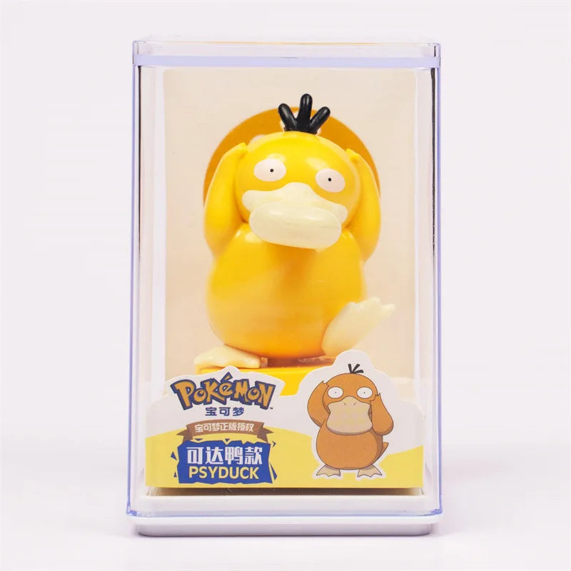 Pokemon Toys Cute Pikachu Psyduck Squirtle Seal Cartoon Model Ornament Collection Hobby Toy Kids Birthday Gift