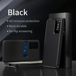 For Samsung Galaxy S25 Ultra Smart View Window Case ELVEV Durable Quality Leather Flip-Free Answering Cover for Samsung S25 S25+