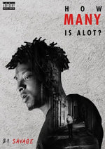 Canvas Painting Hip Hop Rapper 21 Savage, I Am I Was Savage Music Album Art Poster Wall Prints Picture Living Room Home Decor