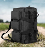 55L Luggage Duffel Bag Camping Backpack Tactical Large Bags Men's Hiking Travel Mountaineering Trip Utility Gym Weekend Duffle