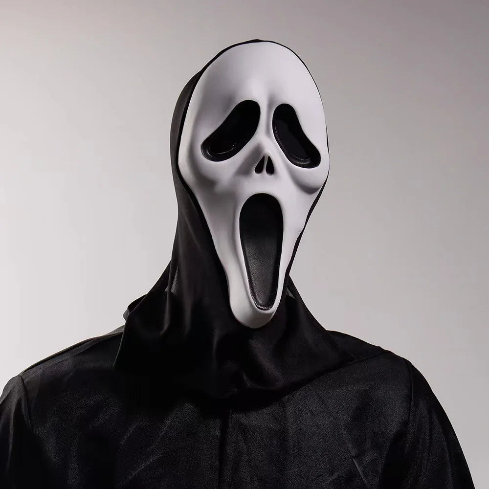Halloween Scream Ghost Eva Horror Mask Cosplay Party Ball EVA Mask Suit Props Death God Costume Festival Celebration Costume