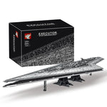 13134 The MOC-15881 Executor Class Star Star Plan Space Wars Dreadnought Building Blocks Bricks Toys Kids Christmas Adults Gifts