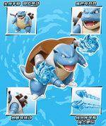 In Stock KEEPPLEY Pokemon 02 Charizard Gengar Gardevoir Dragonite Garchomp Eevee Venusaur Blastoise Assembled Movable Model Toys