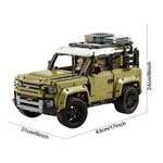 Range Off-Road Vehicle Building Blocks Set – Advanced 4x4 Model (2573 Pieces, Compatible Bricks)