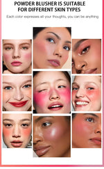 Make Up Multi Functional Blush Stick Easy Color Rouge Blusher Cream Waterproof High Color Rendering Brightening Skin Tone Hot