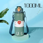 Stainless Steel Thermo Bottle Thermal Water Bottle Large Capacity Tumbler Portable Cold Hot Drinks Thermos Cup Fitness Cold Hot