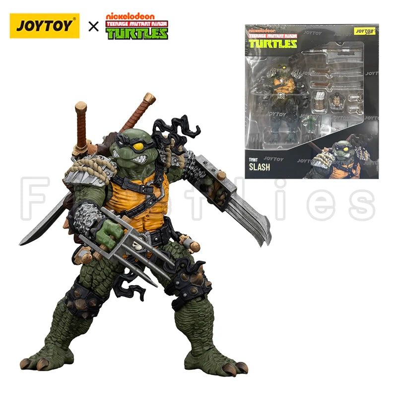 1/18 JOYTOY Action Figure Turtles Slash Tokka Anime Toy