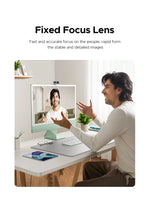 【RU】 UGREEN 2K Web cam with Microphone, Full HD 2K, Auto Light Correction, Video Webcam for Streaming