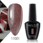 NAILCO 15ml Top Coat And Base Coat Art Design Gel Nail Polish Top Base Coat UV LED Soak Off Gel Nail Varnish