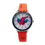 Disney Spider Man Children's Watch Iron Man Hulk Cartoon Quartz Watch Student Waterproof Silicone strap sports Quartz Watch Gift