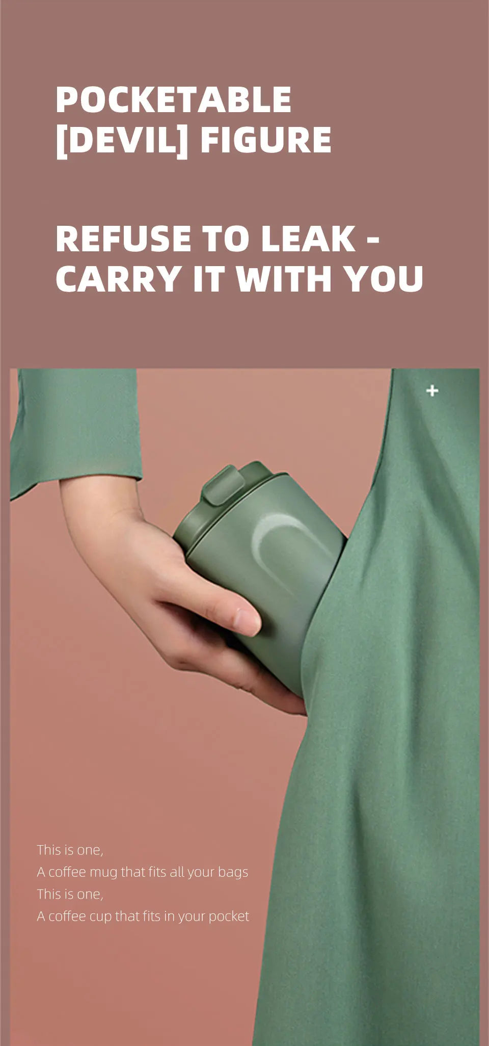 Thermos Bottle for Coffee Thermal Cup for tea Mini Tumbler Insulated Vacuum Flask Mug Stainless Steel Leakproof Travel Drinkware