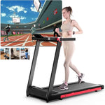 Superun Raceable Treadmill for Home, Walk Treadmill with 6% Incline 158 kg Weight Capacity