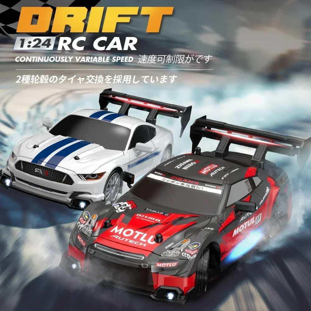 Dodge Hellcat/Porsche 911RC Drift Remote Control car Professional four-wheel drive speedracing boys toy car for children