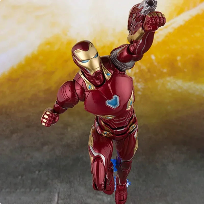 Marvel Comics Avengers 3 Infinite War Mk50 Shf Iron Man Activity Doll Model Children Christmas Birthday Gifts Toys Gifts