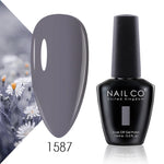 NAILCO 15ml Top Coat And Base Coat Art Design Gel Nail Polish Top Base Coat UV LED Soak Off Gel Nail Varnish