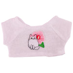 30cm Cafe LaLafanfan Duck Clothes Hoodie Cartoon Plush Toy Stuffed Soft Duck Doll Toys Animal Birthday Girl`s Gift for Kids DIY