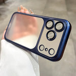 Luxury Matte Hard PC Ultra Slim Case for iPhone 17 Pro Max 17Pro ProMax Plating Camera Film Protector Frosted Shockproof Cover