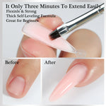 15/30g Quick Builder Nail Gel White Nude Pink Clear Nail Art Extension Gel Multifunctional Acrylic Gel Soak Off UV LED for Salon
