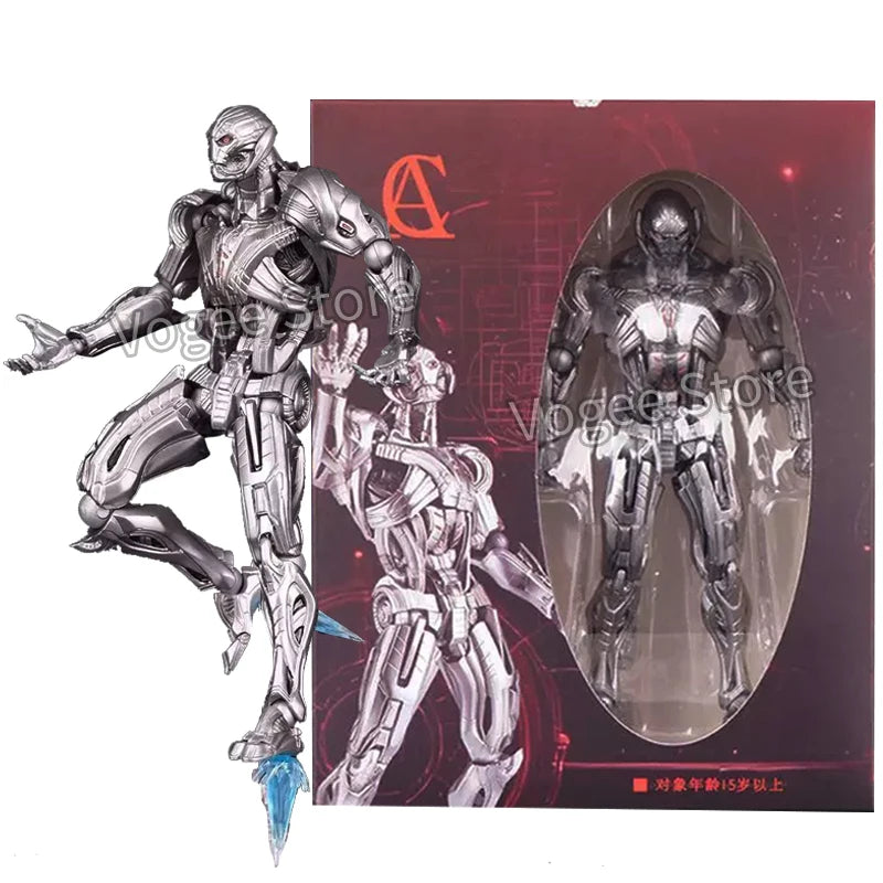 AC Factory Ultron Figure Kaiyodo Amazing Yamaguchi Avengers Action Figures PVC Anime Collection Ko Model Customized Toys Gifts
