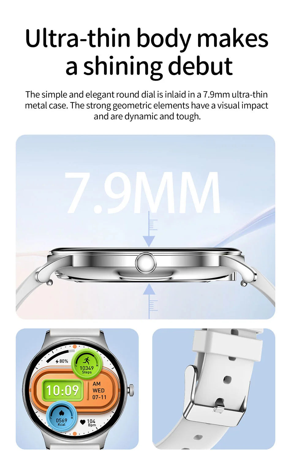 2025 Ultra-thin Durable Women Smart Watch 1.43