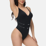 Shapewear for Women Tummy Control Bodysuit Thong Seamless Underwear Sculpting Body Shaper Backless Tank Top for Dress One piece