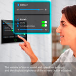 FUERS 7 Inch TFT Screen 4G Tuya Smart Home Security Alarm System G70 GSM WiFi Wireless Home Burglar Security Alarm System