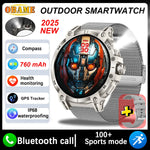 Xiaomi 760mAh Large Battery Outdoor Smart Watch Men 1.85 inch HD Screen GPS Compass Bluetooth Call IP68 Waterproof Smartwatch