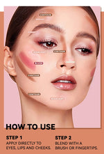 Face Pearl Stone Highlighter Stick Contour Shading Lasting Cheek Stereoscopic Brightening Skin Blush Illuminator Makeup Cosmetic