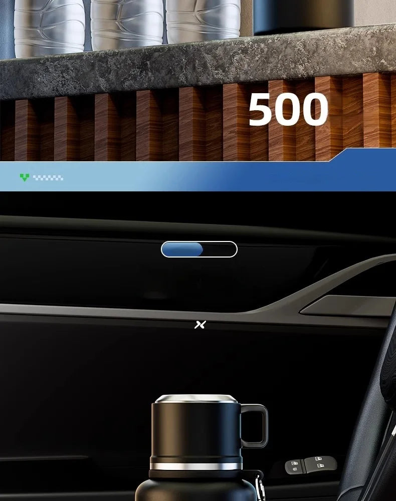 GIANXI Thermos Portable Stainless Steel Thermal Mug Tumbler Vacuum Flasks Cold And Hot And Ice Thermal Water Bottle Car Tea Cup