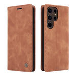 Ultrathin Leather Flip Case For Samsung Galaxy S25 S24 S23 FE S22 Ultra S21 S20 Plus S10 Note 20 5G Business Wallet Phone Cover