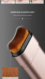 Clear and Moist Hydrating Foundation Naturally Perspective, Moisturizing, Bling, Glossy, Thin and Lightweight Double Head Makeup Foundation Rotated, More Comfortable, Waterproof Function, Easy to Makeup, Easy to Use