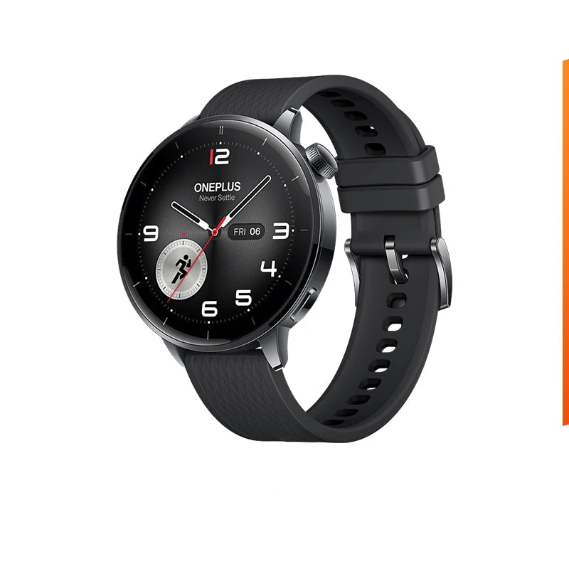Global Version OnePlus Watch 3 43mm Smartwatch 1.32inches AMOLED Display Up to 60H Battery Life Wear OS by Google GPS NFC