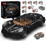 Bugatti Remote Control Supercar Building Set – Motorized Technical Model with App Control & Moving Functions