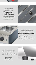 Singwinner 2 3 Tanks Electric Chocolate Tempering Machine Chocolate cascade Melting Pot for Kitchen home appliance