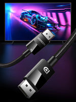 UGREEN DisplayPort Cable 8K DP 1.4 Adapter 2K165Hz 32.4Gbps Cable for PUBG Gaming Play for PC Computer Monitor Projector