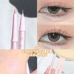 Sweetmint Mulitfuntiona Double Ended Lying Silkworm Pencil Highlighter Makeup Pen Nude Liquid Contour Liner Eye Brightener Stick