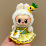 Doll Clothes For 15-17CM I II III Labubu Outfits Mini Plush Cotton Idol Doll Universal Clothing Sitting Party Accessories Gifts