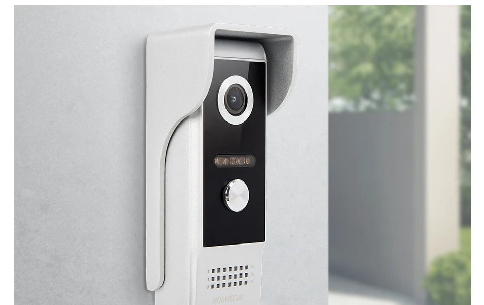 4 Wire Waterproof IP65 HD Doorbell Camera 120° Wide Angle for HOMSECUR Tuya WiFi Smart 1080P Video Intercom Door Phone System