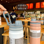 Tyeso 530/750ML Thermos Bottle Stainless Steel Vacuum Flask Travel Cup Insulated Water Bottle Sport Thermal Cup Mug Hot Cold Mug