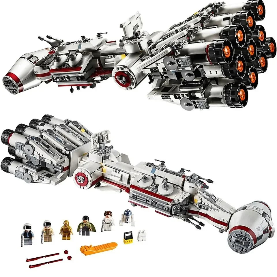In Stock New 05046 Star Serie Wars Tantive Iv Rebel Blockade Runner Building Blocks Bricks Toys for Children Christmas Gifts