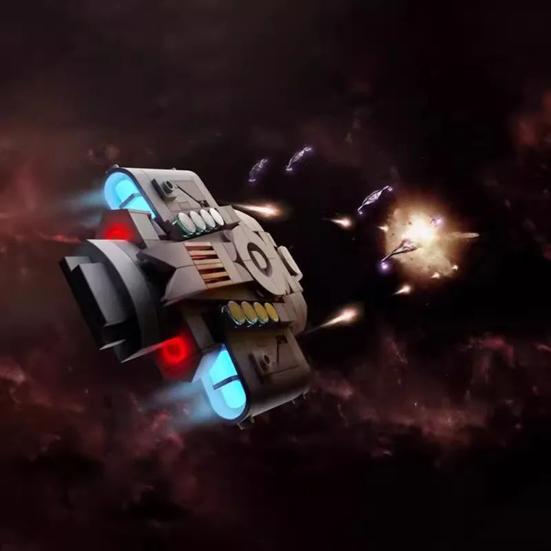 Bricklink Star Movie Starship Enterprise NCC-1701 Discovery Voyager NX-01 Delta MOC Spaceship Sets Building Blocks Kid Toys Gift