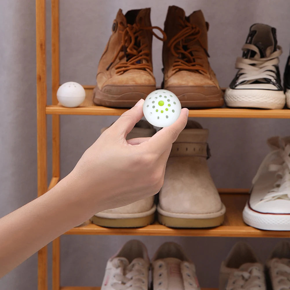 Premium Deodorizer Freshener Balls Sneaker Deodorizer Long-Lasting Odor Remover for Sneakers, Gym Bags, Lockers, Car 3cm