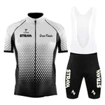 STRAVA Cycling Jersey Set for Men