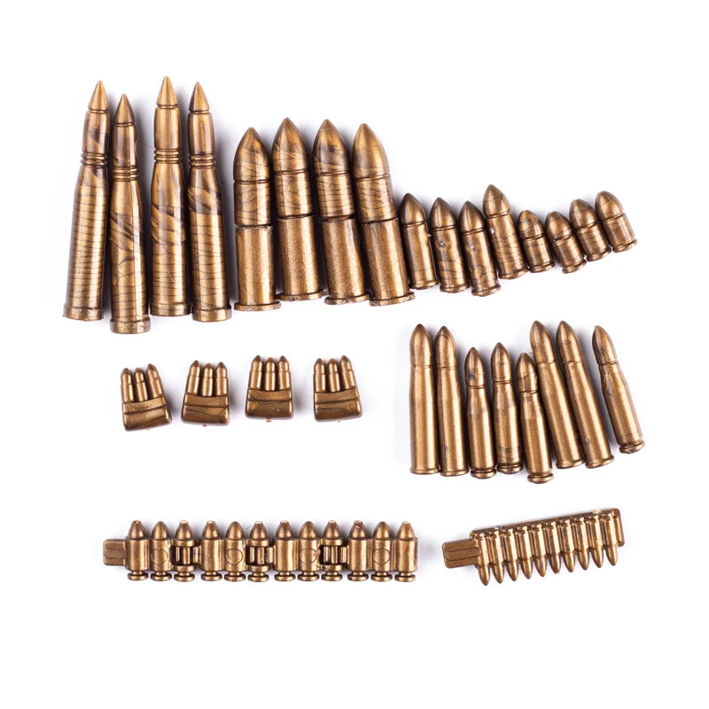 MOC WW2 Military Oil Drum Fuel Tank Printed Building Blocks Weapons Soldiers Accessories War Scene Accessories Bricks Toys Boys