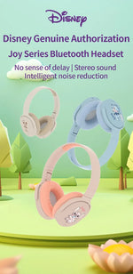 Disney Stitch P2961 Headphones Bluetooth Gaming Sport Over Ear Headset Noise Reduction Surround Sound Wireless Child Earphones