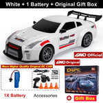 New 4WD Remote Control Drift Car Full Size 1:24 Mini Remote Control Racing Car Model 2.4G Radio High Speed RC Car Boy Toy Gift