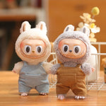 Mini Doll'S Clothes Outfit Accessories For Korea Kpop Exo 15-17cm Labubu Idol V1 V2 Pocket overalls Clothing Gift