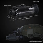Megaorei NK006 Helmet Night Vision Monocular Long-Distance Infrared 5X Zoom 1080P Digital Hunting Night Vision Goggles Telescope
