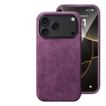 Premium Genuine Italy Imported Alcantara Magnetic Case for iPhone 17Pro 17Air 17 Pro Max with MagSafe Business Soft Touch Cover